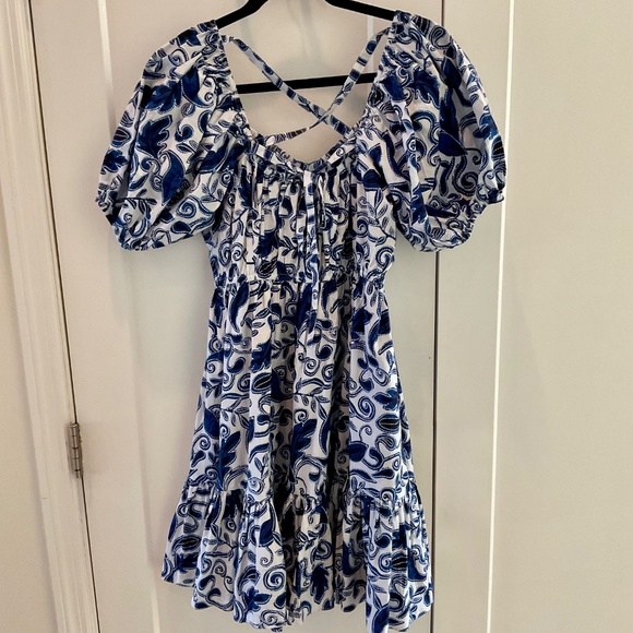 Cleobella Azulejo Bea Mini Dress size M - Picture 8 of 10
